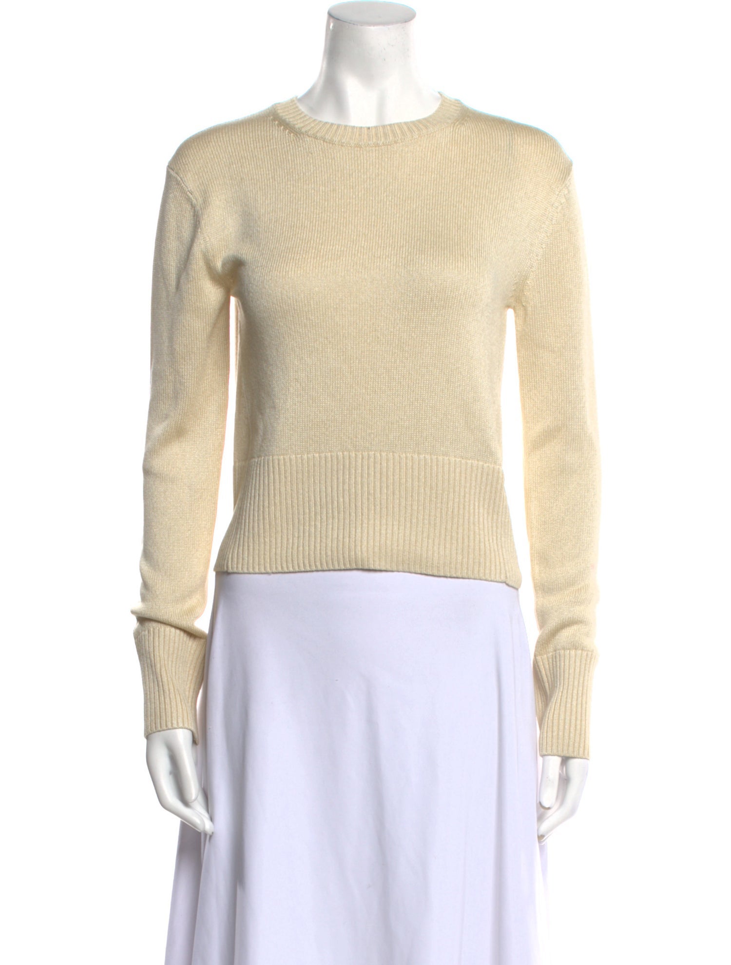 TOTEME Silk Crew Neck Sweater